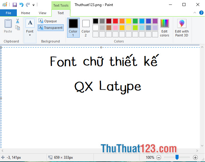 Font chữ thiết kế banner QX Latype