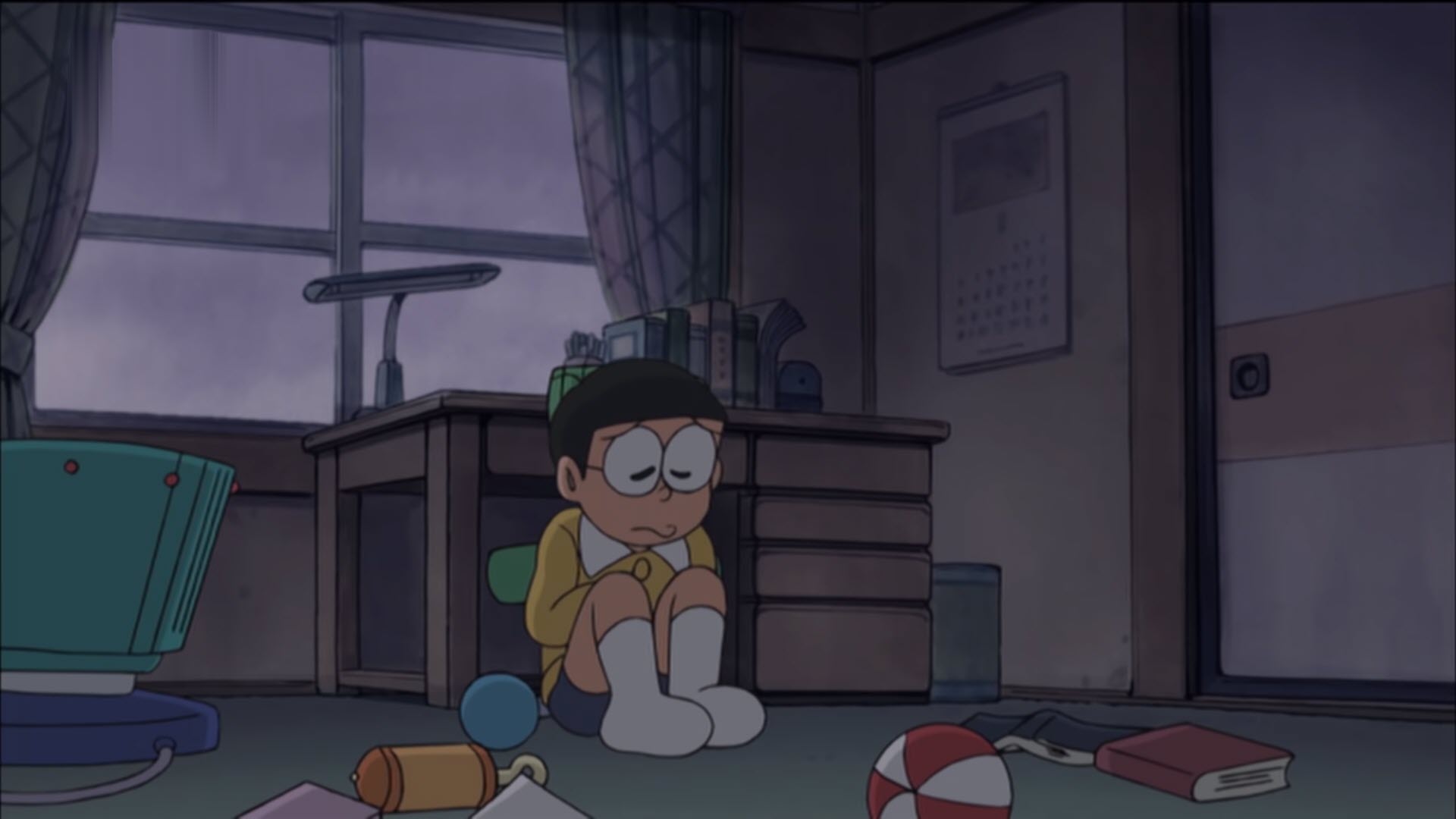 Hình Nobita buồn nhất