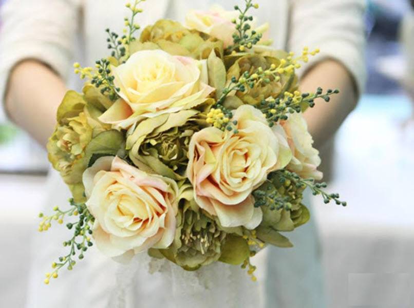 Hoa cầm tay cô dâu đẹp nhất