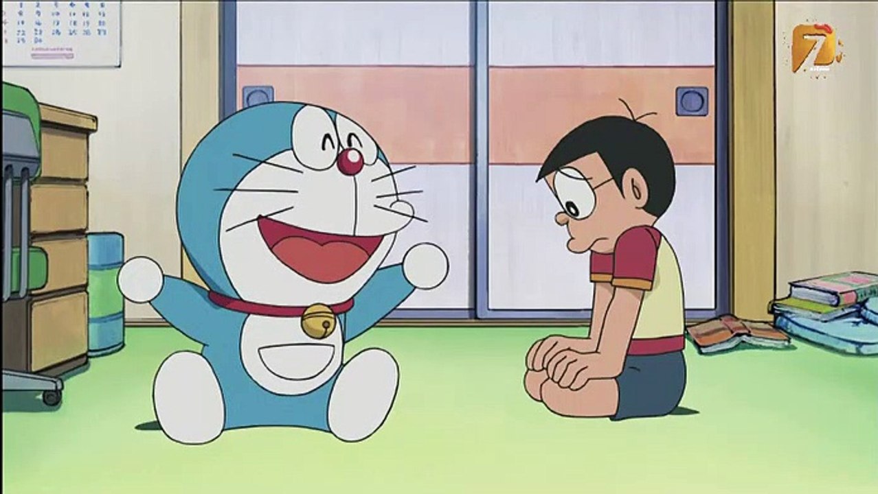 Nobita buồn cùng Doraemon