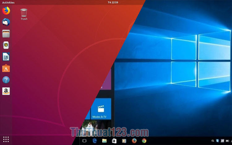 Hướng dẫn cài Ubuntu song song với Windows 10