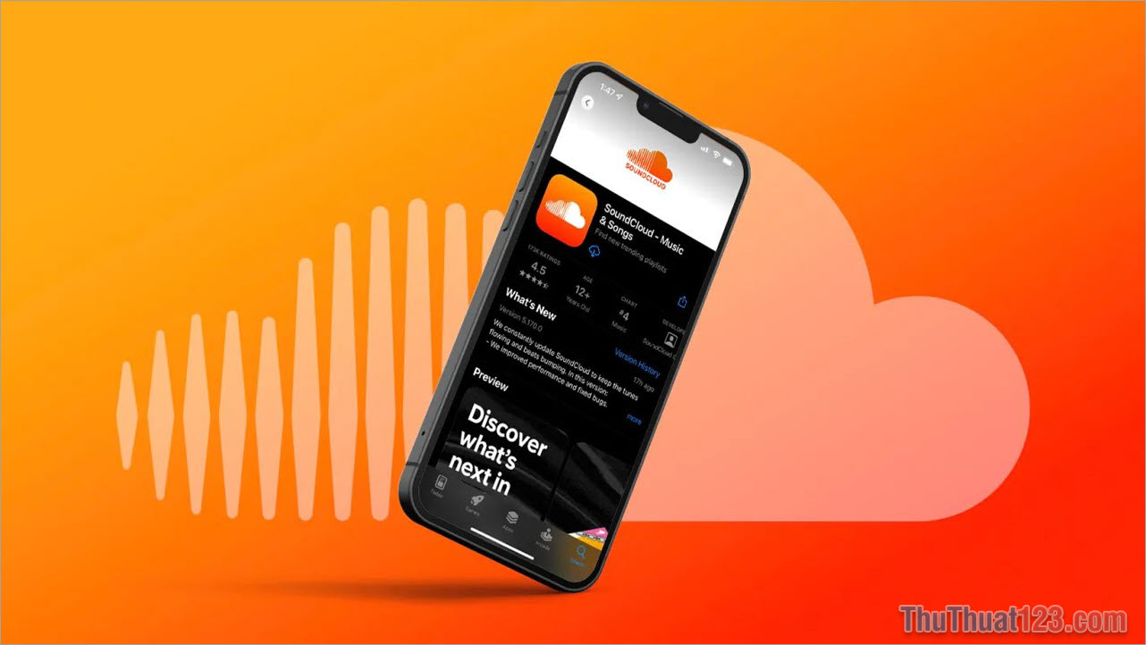 Sound Cloud – App nghe nhạc Offline hàng đầu trên điện thoại
