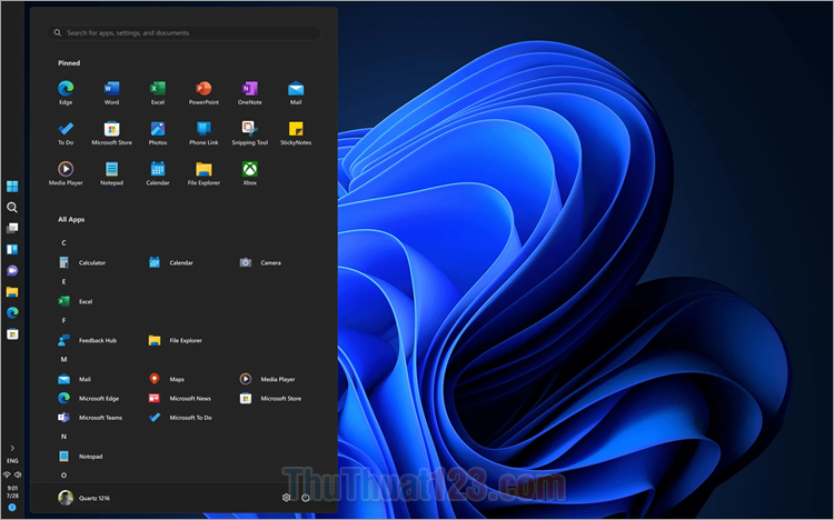 Cách chuyển thanh Taskbar nằm dọc trên Windows 11
