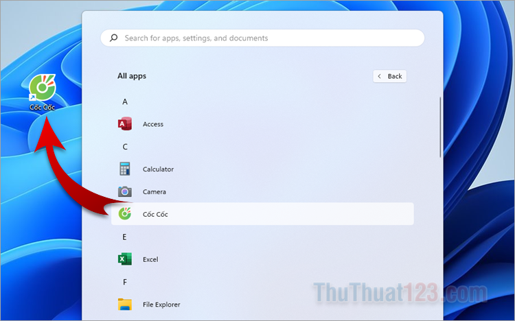 Cách đưa Icon ra Desktop Windows 11