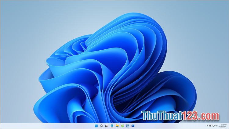 Tất cả icon trên màn hình desktop được ẩn đi