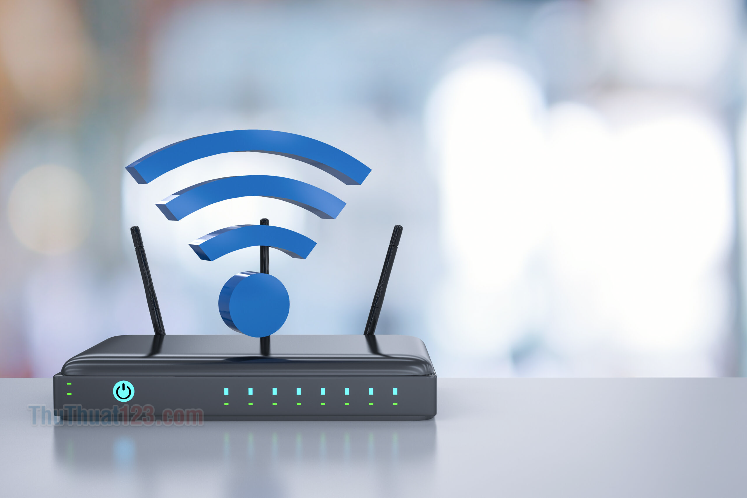 Điều chỉnh lại ăng-ten và vị trí đặt router
