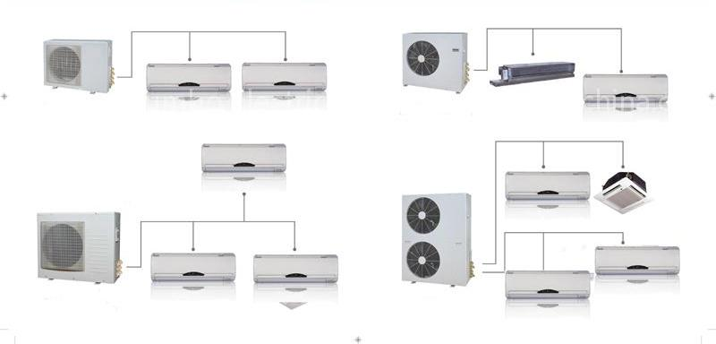 Hệ thống điều hòa multi cho phép kết nối nhiều dàn lạnh với một dàn nóng, giúp tiết kiệm diện tích và tối ưu chi phí vận hành