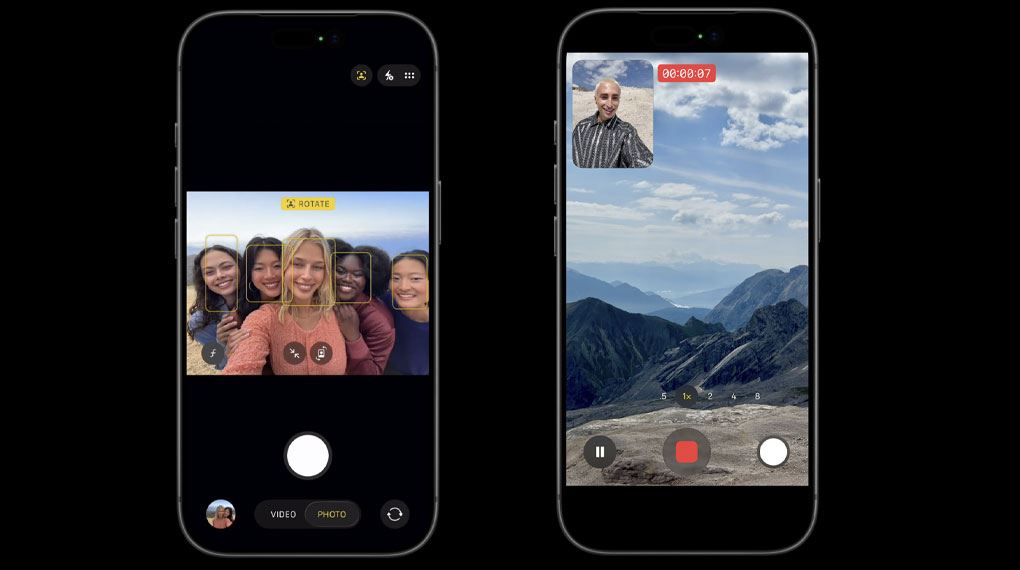 Dual Capture - Quay video camera trước và sau cùng lúc Dual Capture - Quay video camera trước và sau cùng lúc